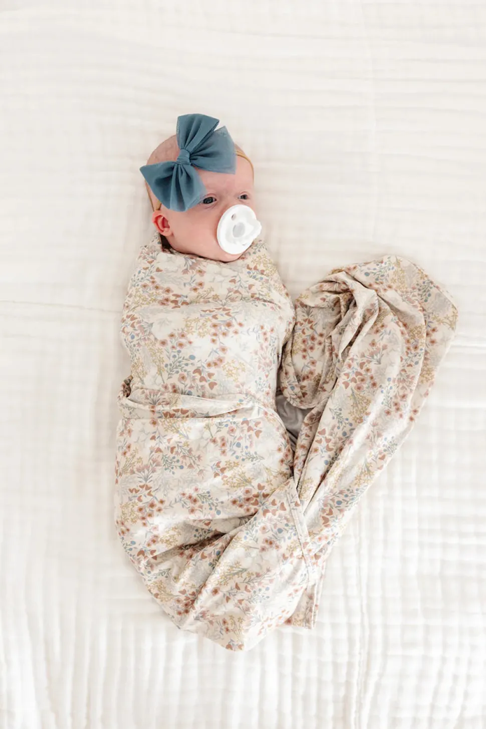 Lou Lou & Company Swaddle Blanket - Pearl