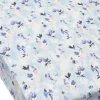 Loulou Lollipop Fitted Crib Sheet - Ink Floral