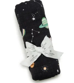 Loulou Lollipop Luxe Muslin Swaddle - Planets