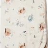 Loulou Lollipop Muslin Quilt Blanket - Cozy Forest