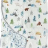 Loulou Lollipop Muslin Quilt Blanket - Adventure Begins