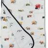 Loulou Lollipop Muslin Quilt - Happy Trucks