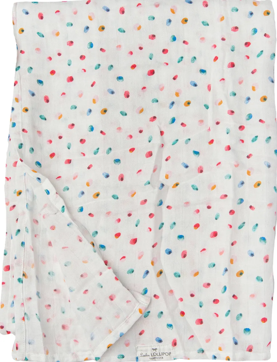Loulou Lollipop Muslin Swaddle - Butterfly Dots