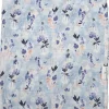 Loulou Lollipop Muslin Swaddle - Ink Floral
