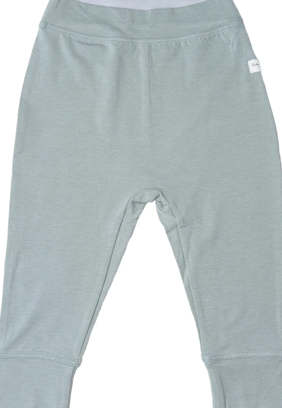 Loulou Lollipop Pants in TENCEL - Slate (0-3 M)