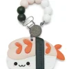 Loulou Lollipop Silicone Teether with Clip - Ebi