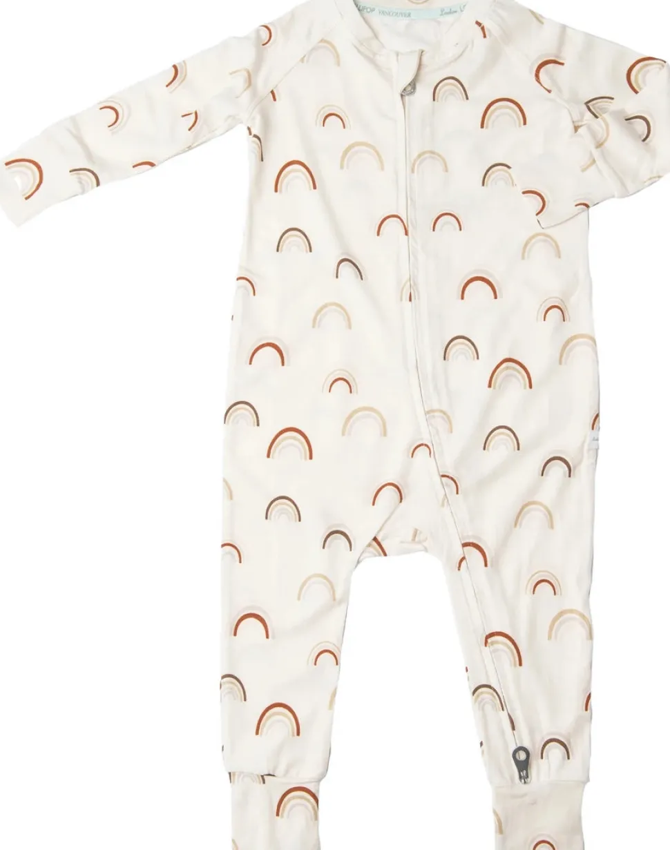 Loulou Lollipop Sleeper in TENCEL - Canyon Rainbow (0-3 M)
