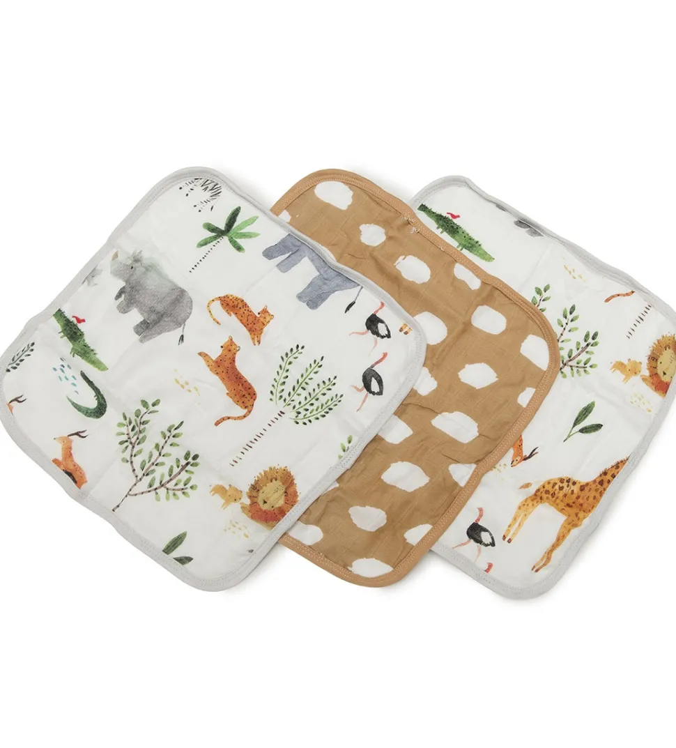 Loulou Lollipop Washcloth Set - Safari