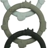 Loulou Lollipop Wild Teething Ring Set - Sage Green