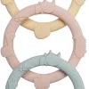 Loulou Lollipop Wild Teething Ring Set - Pastel