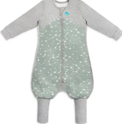 Love To Dream Long Sleeve Sleep Suit Organic Cotton Mild, 6-12 M - Stellar Olive