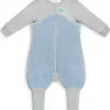 Love To Dream Long Sleeve Sleep Suit Organic Cotton Mild, 24-36 M - Dusty Blue