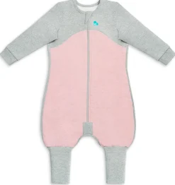 Love To Dream Long Sleeve Sleep Suit Organic Cotton Mild, 12-24 M - Dusty Pink