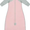 Love To Dream Long Sleeve Sleep Bag Organic Cotton Fleece Mild, 18-36 M - Dusty Pink Marl