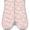 Love To Dream Short Sleeve Sleep Suit Organic Cotton Mild, 24-36 M - Doves Dusty Pink