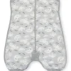 Love To Dream Short Sleeve Sleep Suit Organic Cotton Mild, 24-36 M - Doves Grey