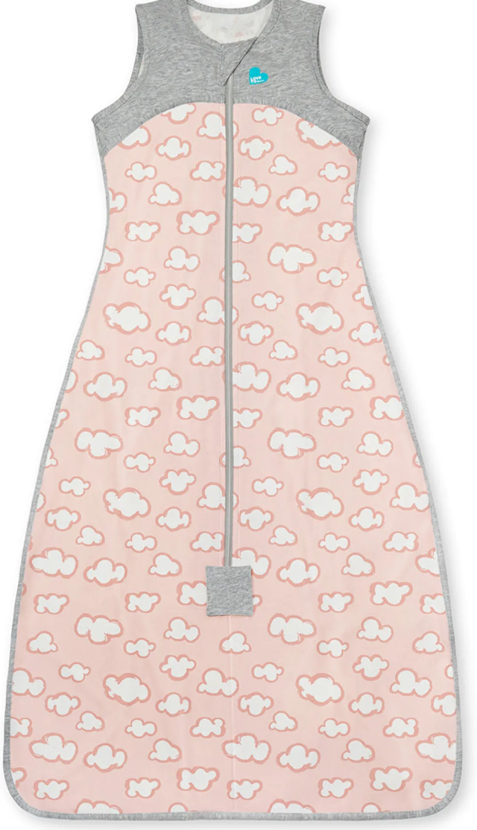 Love To Dream Sleep Bag Organic Cotton Lite .2 TOG, 6-18 M, Daydream Dusty Pink