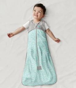 Love To Dream Sleep Bag Organic Cotton Lite .2 TOG, 18-36 M, Daydream Turquoise