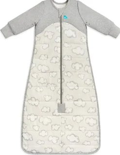 Love To Dream Sleep Bag Quilted Cotton 2.5 TOG, 18-36 M - Daydream Grey