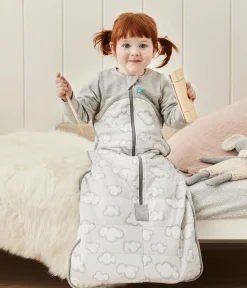 Love To Dream Sleep Bag Quilted Cotton 2.5 TOG, 18-36 M - Daydream Grey