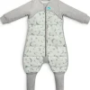 Love To Dream Sleep Suit Quilted Cotton 2.5 TOG, 12-24 M - Moonlight Olive
