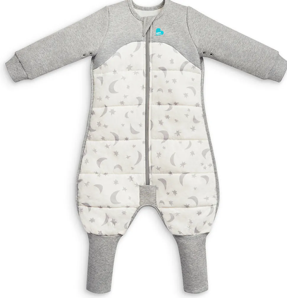 Love To Dream Sleep Suit Quilted Cotton 2.5 TOG, 6-12 M - Moonlight White
