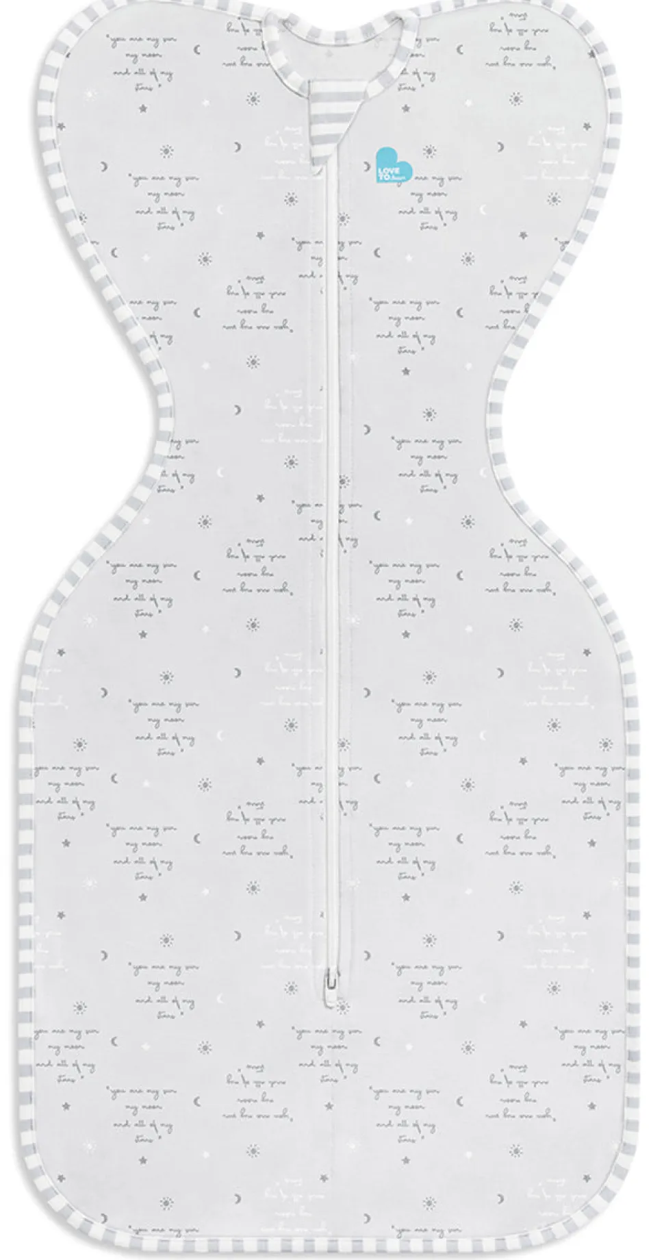 Love To Dream Swaddle UP Lite, Newborn - You Are My Grey