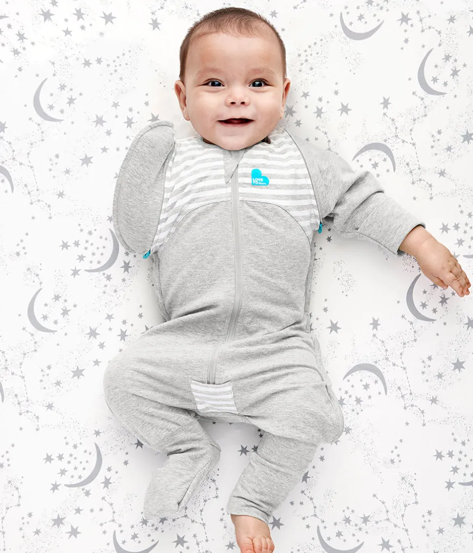 Love To Dream Swaddle UP Transition Suit Original 1.0 TOG, Medium - Grey