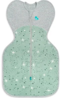 Love To Dream Swaddle UP Cotton Fleece Mild, Medium - North Star Olive