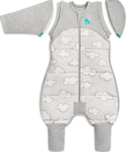 Love To Dream Swaddle UP Transition Suit Quilted Cotton 2.5 TOG, Medium - Daydream Grey