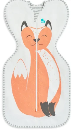 Love To Dream Swaddle UP Original 1.0 TOG, Newborn - Orange Frankie Fox