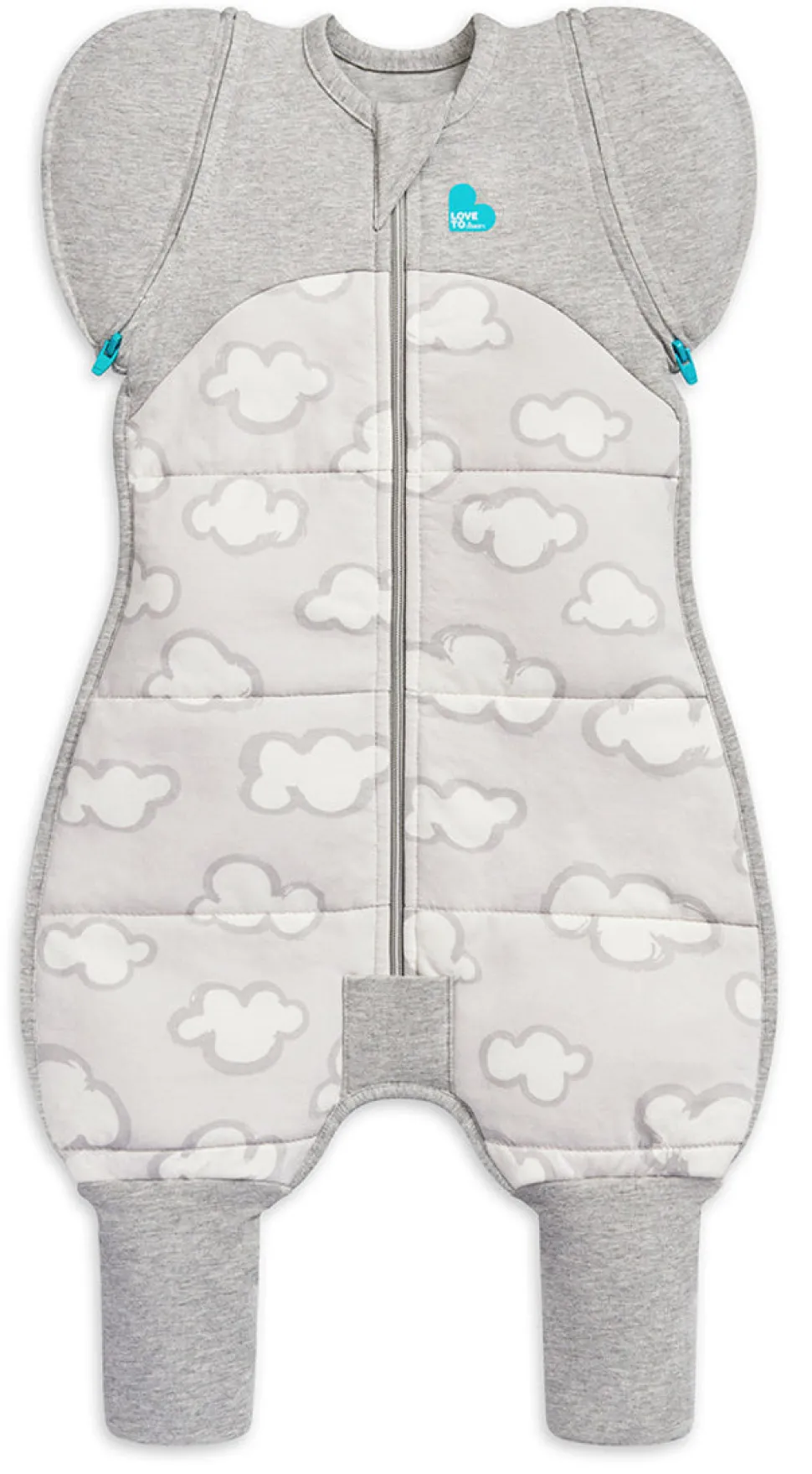 Love To Dream Swaddle UP Transition Suit Quilted Cotton 2.5 TOG, Large - Daydream Grey
