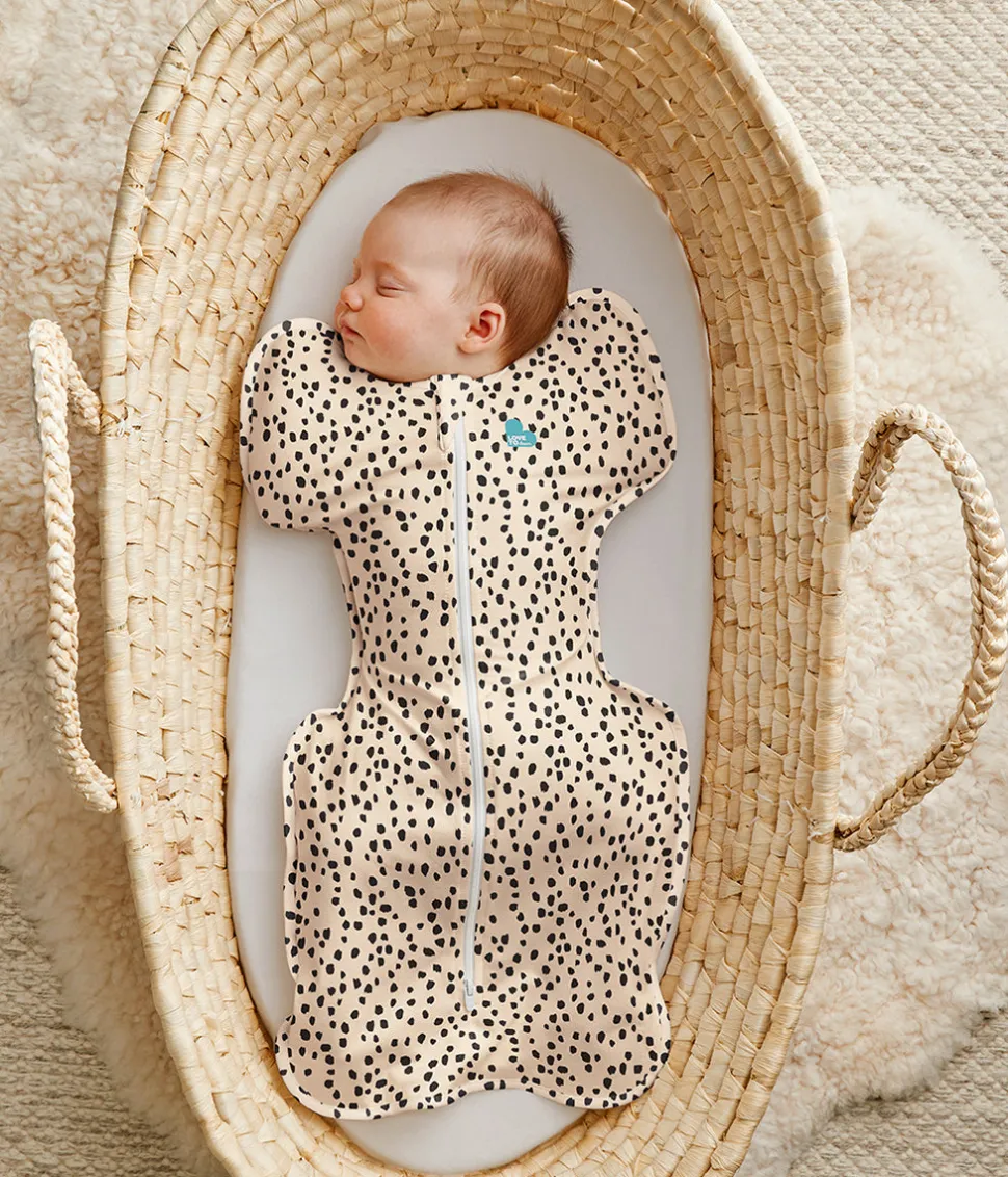 Love To Dream Swaddle UP Designer Collection Original 1.0 TOG, Newborn - Animal Beige