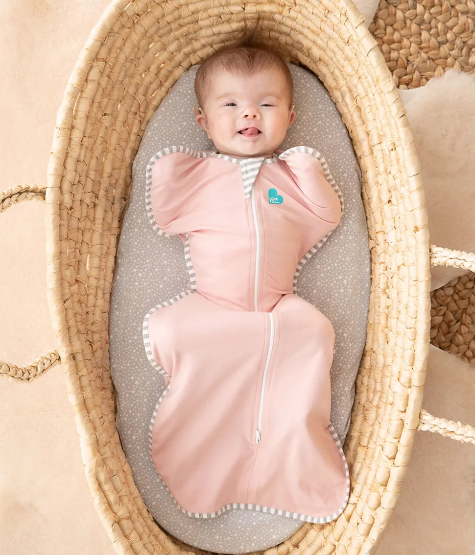 Love To Dream Swaddle UP Original 1.0 TOG, Newborn - Dusty Pink