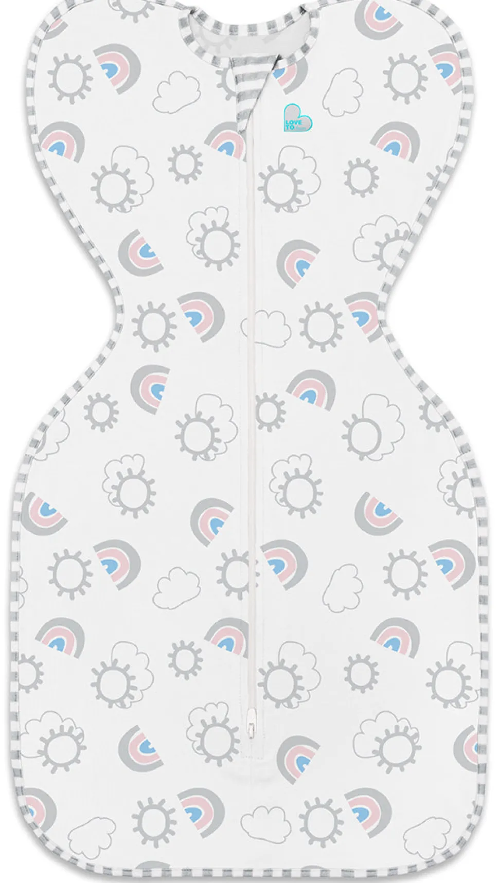 Love To Dream Swaddle UP Original 1.0 TOG, Small - Rainbow White