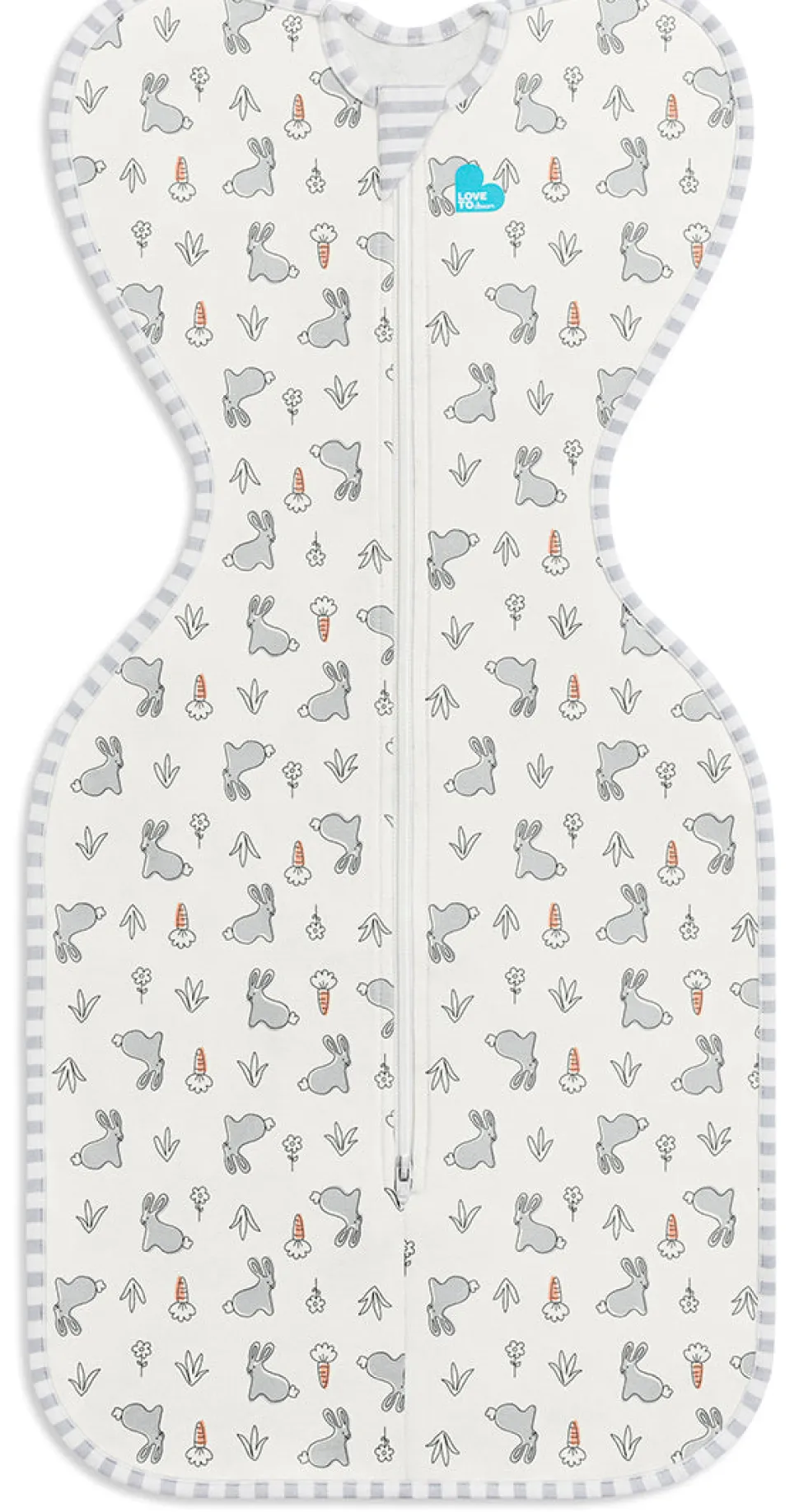 Love To Dream Swaddle UP Original 1.0 TOG, Small - Bunny White