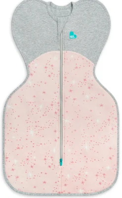 Love To Dream Swaddle UP Cotton Fleece Mild, Medium - North Star Light Pink