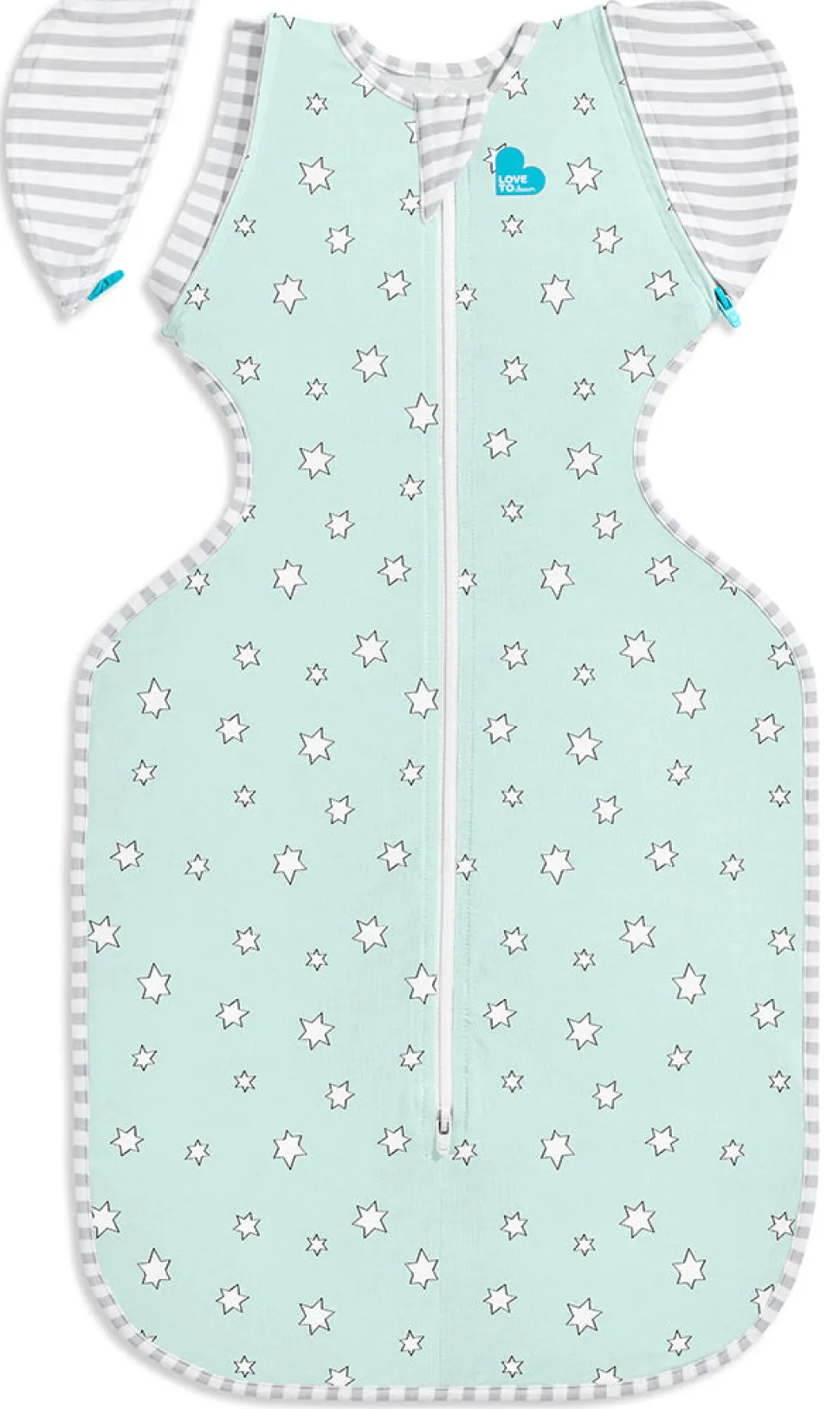 Love To Dream Swaddle UP Transition Bag Bamboo Lite, Medium - Superstar Mint