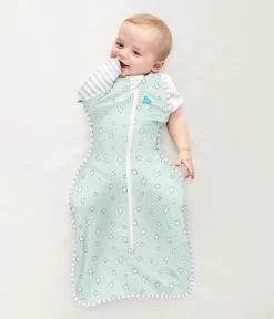 Love To Dream Swaddle UP Transition Bag Bamboo Lite, Medium - Superstar Mint