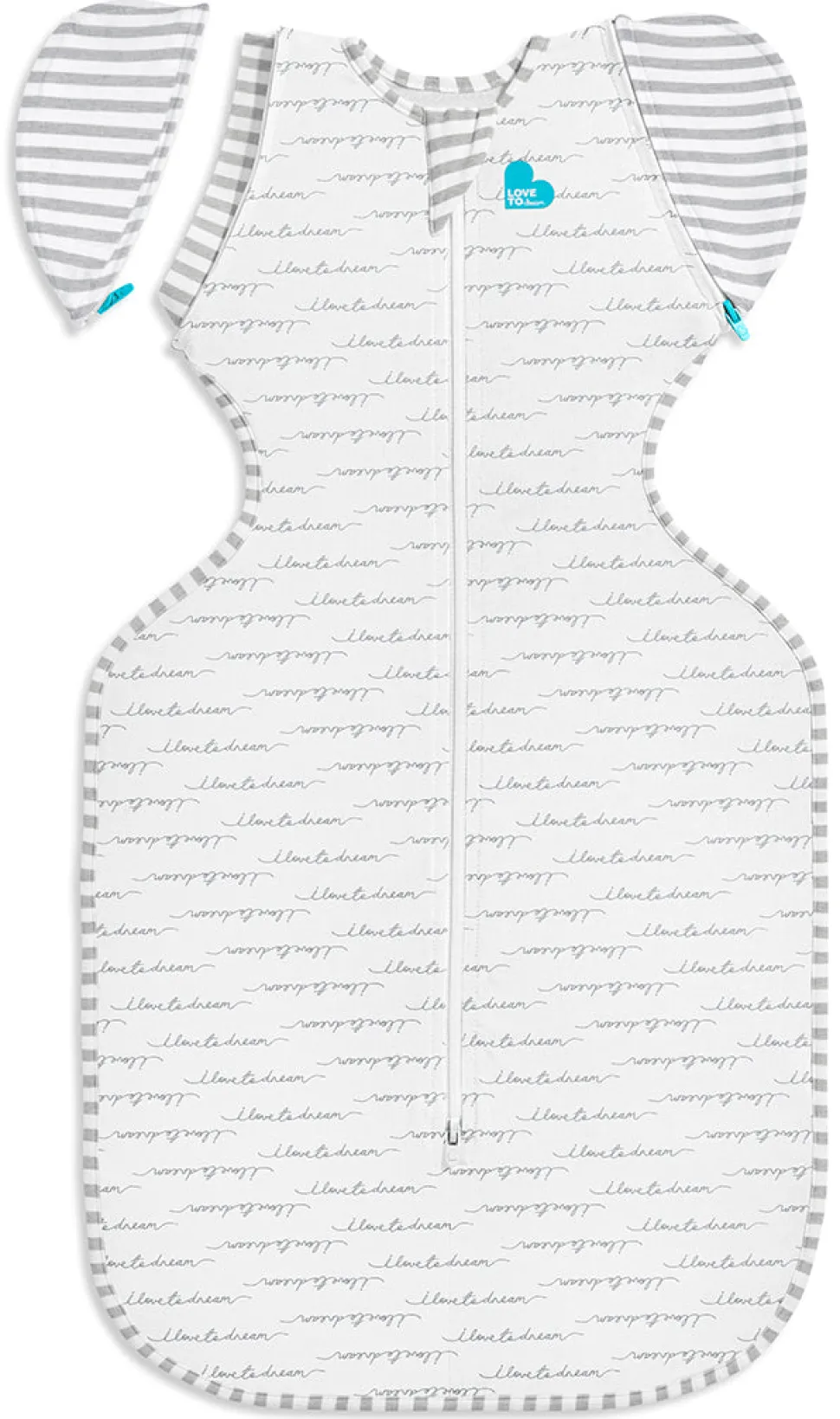 Love To Dream Swaddle UP Transition Bag Original 1.0 TOG, Medium - Dreamer White