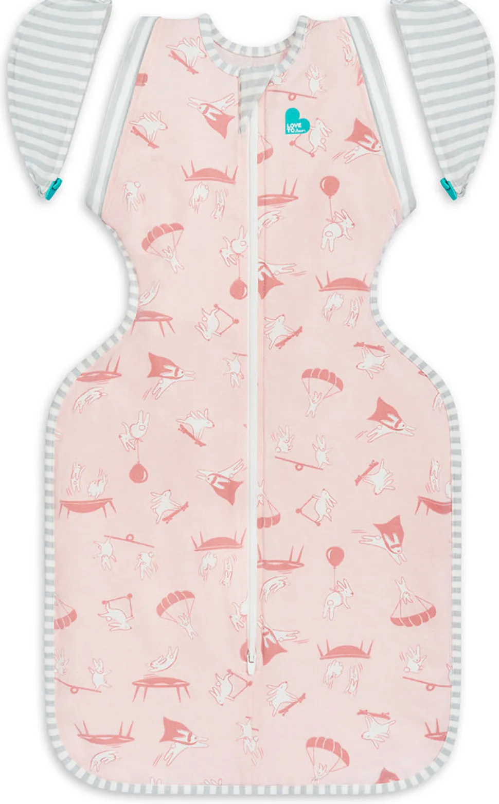 Love To Dream Swaddle UP Transition Bag Lite, Medium - Daredevil Light Pink
