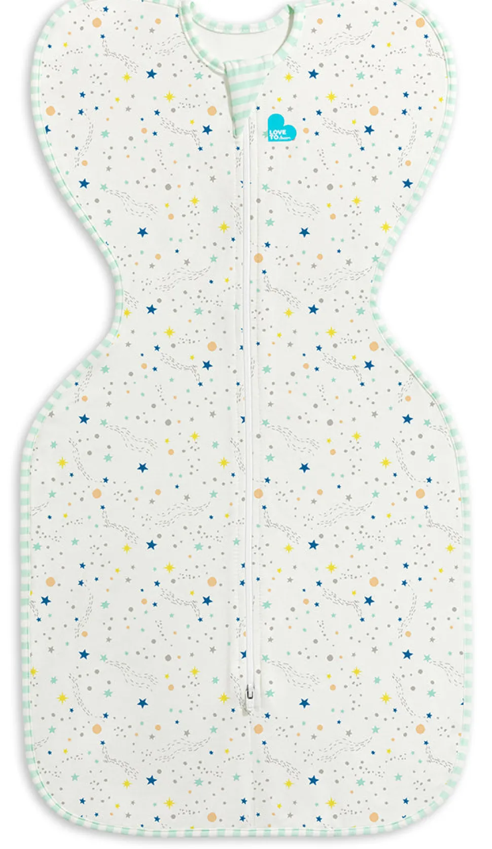 Love To Dream Swaddle UP Organic Lite, Small - Cream Constellation