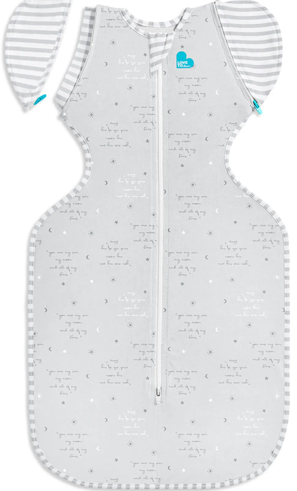 Love To Dream Swaddle UP Transition Bag Lite, Medium - You Are My Grey