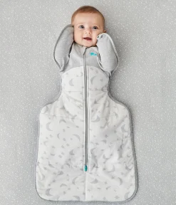 Love To Dream Swaddle UP Quilted Cotton 3.5 TOG, Small - Moonlight White