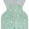Love To Dream Swaddle UP Cotton Fleece Mild, Small - North Star Olive