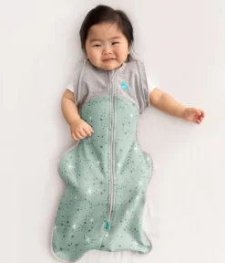 Love To Dream Swaddle UP Transition Bag Cotton Fleece Mild, Medium - North Star Olive