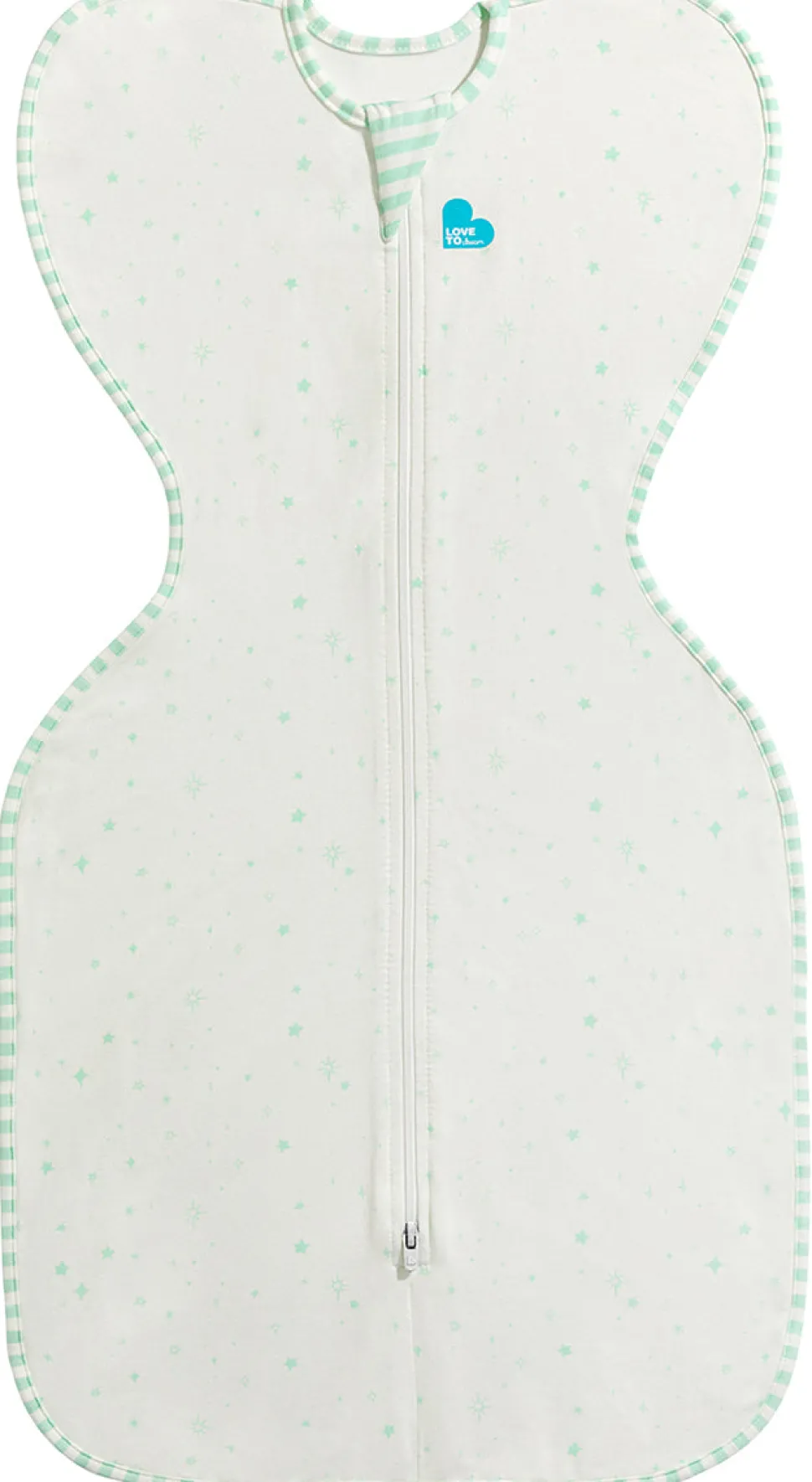 Love To Dream Swaddle UP Organic 1.0 TOG, Medium - Mint