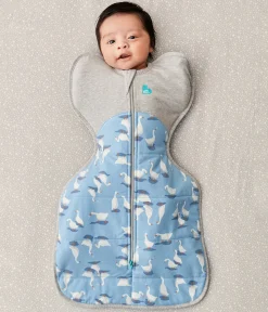 Love To Dream Swaddle UP Quilted Cotton 2.5 TOG, Medium - Silly Goose Dusty Blue