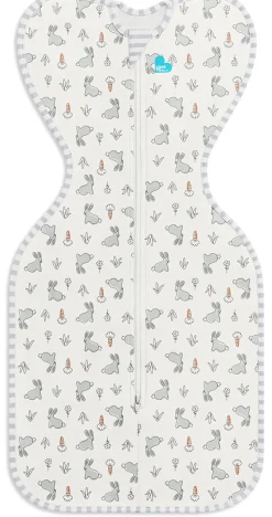 Love To Dream Swaddle UP Original 1.0 TOG, Medium - Bunny White