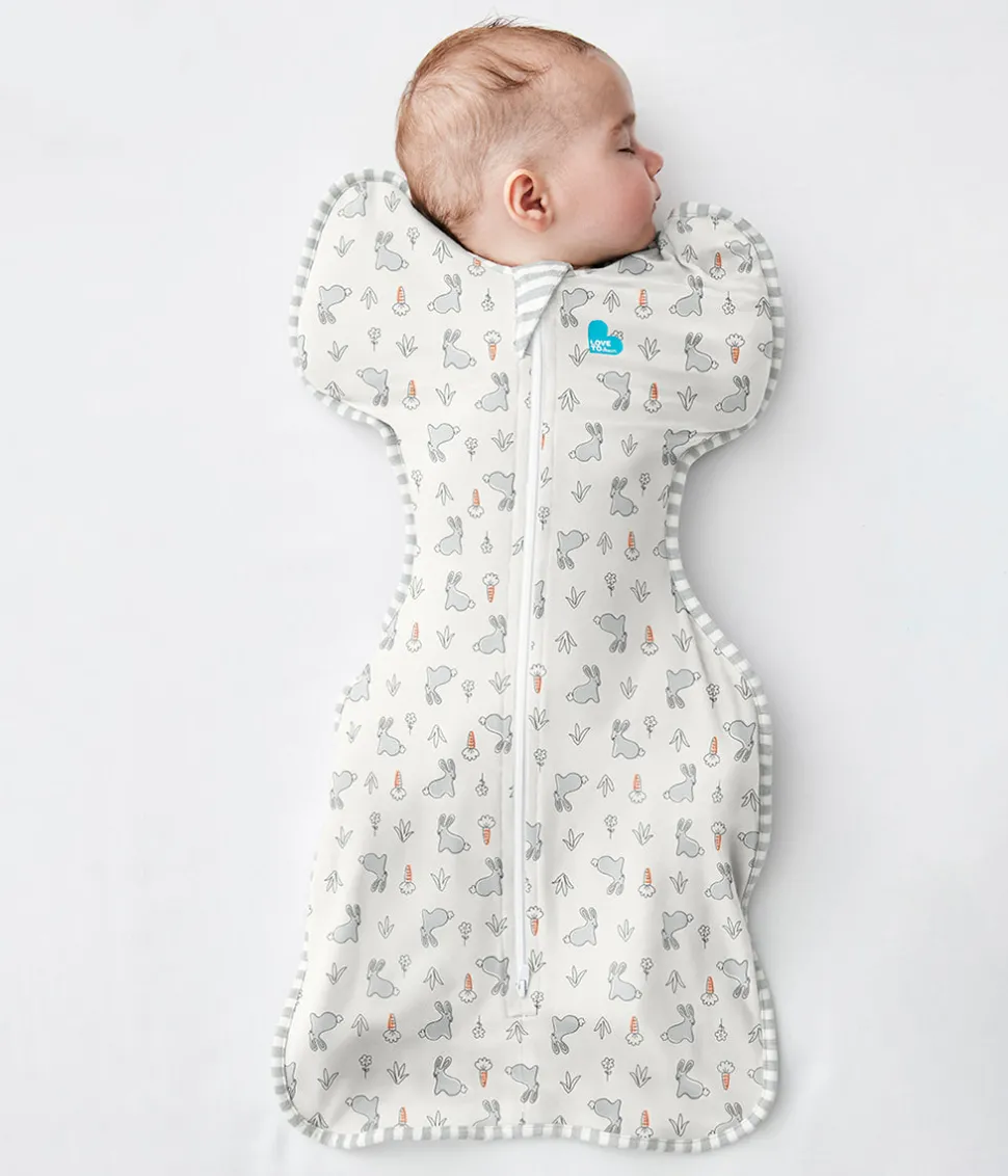 Love To Dream Swaddle UP Original 1.0 TOG, Medium - Bunny White